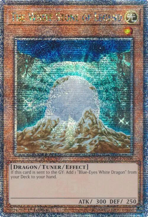 The White Stone of Legend - Quarter Century Secret Rare