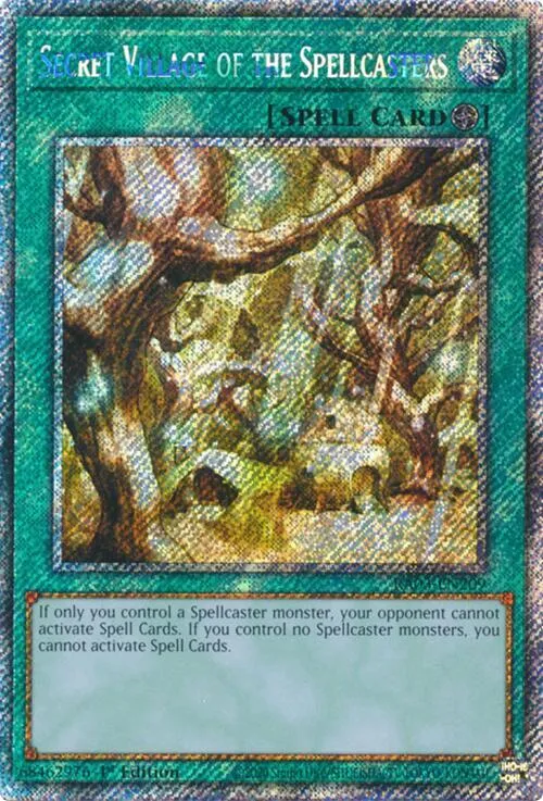 Secret Village of the Spellcasters - Platinum Secret Rare