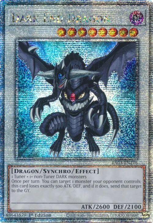 Dark End Dragon - Quarter Century Secret Rare