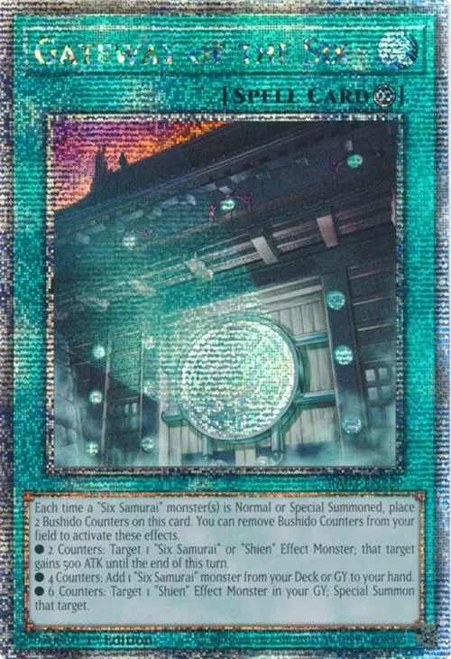 Gateway of the Six - Quarter Century Secret Rare