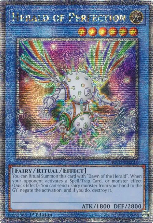 Herald of Perfection - Quarter Century Secret Rare