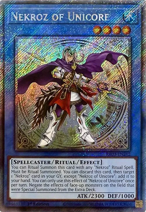 Nekroz of Unicore - Platinum Secret Rare