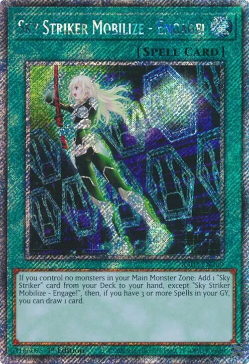 Sky Striker Mobilize - Engage! - Platinum Secret Rare
