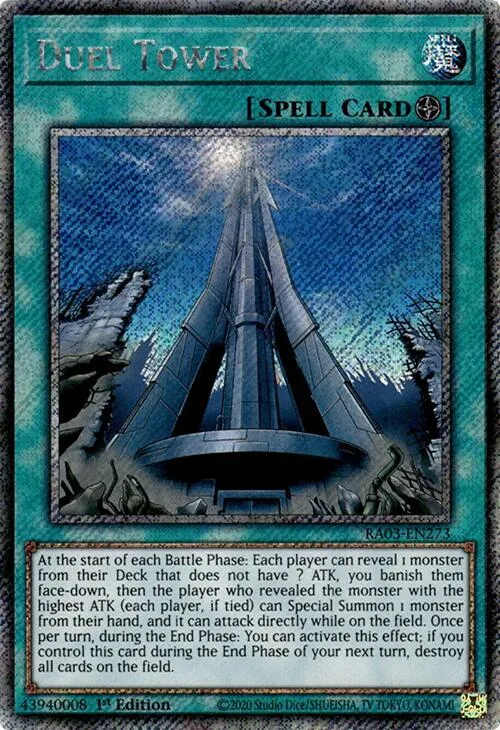 Duel Tower - Platinum Secret Rare