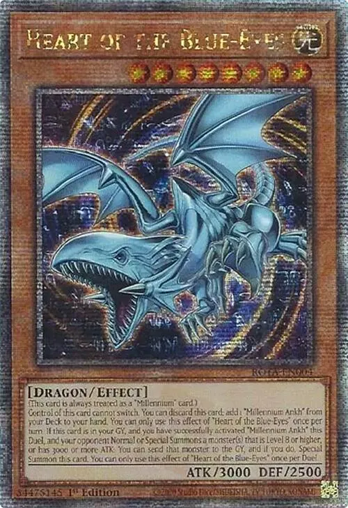 Heart of the Blue-Eyes - Quarter Century Secret Rare