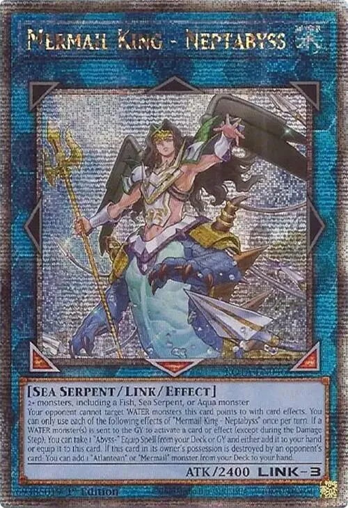 Mermail King - Neptabyss - Quarter Century Secret Rare