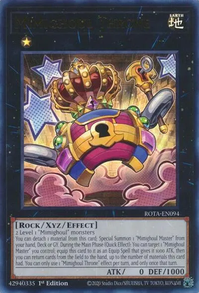 Mimighoul Throne - 1st Edition
