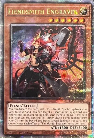 Fiendsmith Engraver - Quarter Century Secret Rare