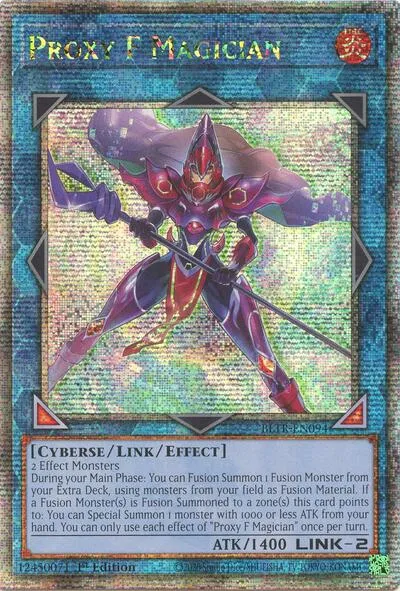 Proxy F Magician - Quarter Century Secret Rare