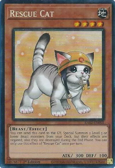 Rescue Cat - Alternate Art Pcr