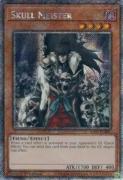 Skull Meister - Platinum Secret Rare