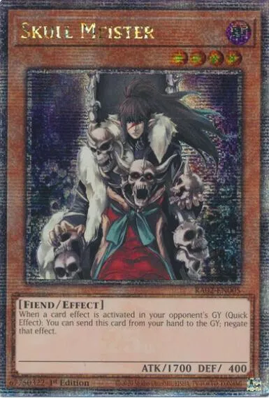 Skull Meister - Quarter Century Secret Rare