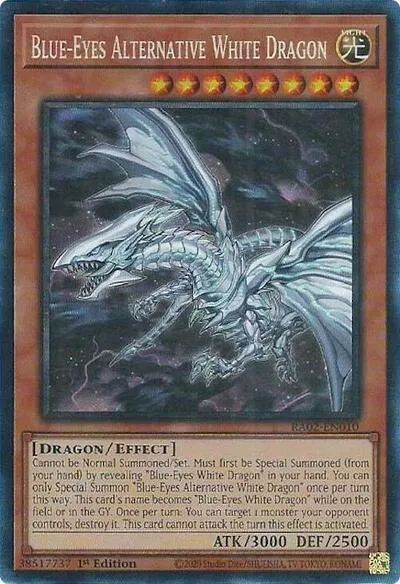 Blue-Eyes Alternative White Dragon - Pcr
