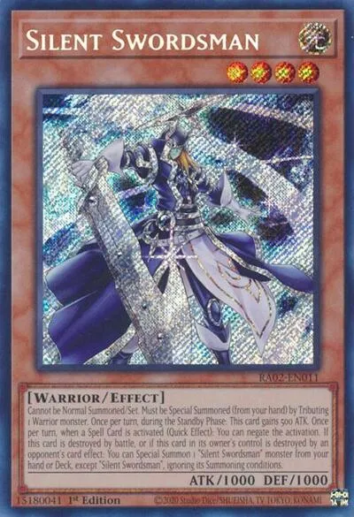 Silent Swordsman - Secret Rare