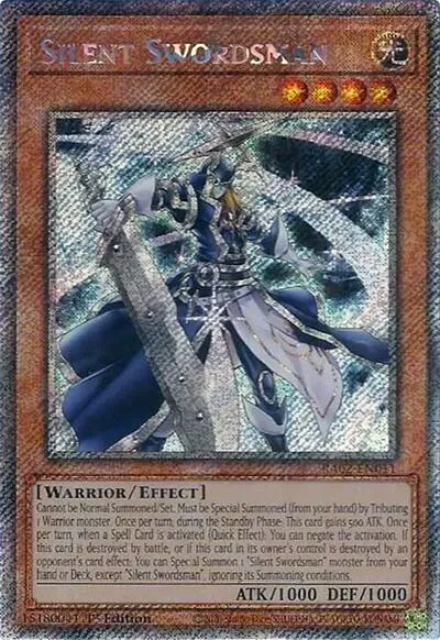 Silent Swordsman - Platinum Secret Rare