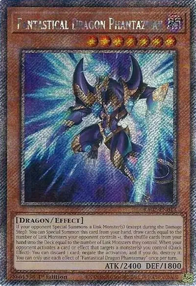 Fantastical Dragon Phantazmay - Platinum Secret Rare