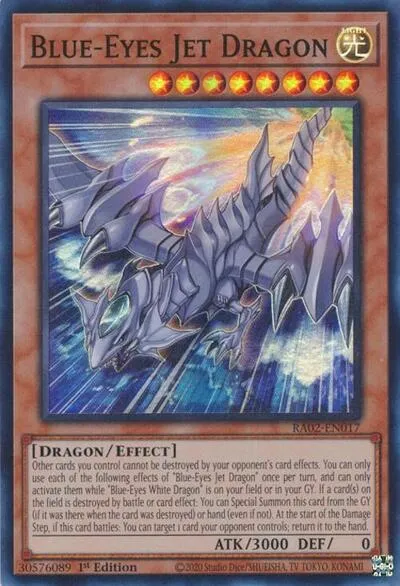 Blue-Eyes Jet Dragon - 1st Edition