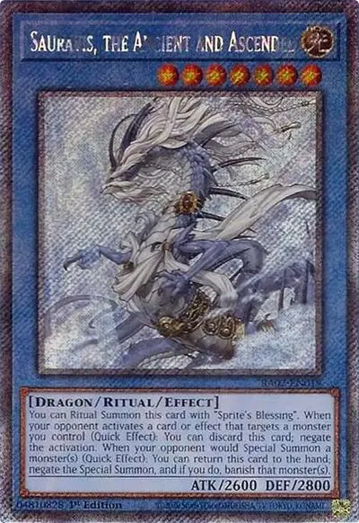 Sauravis, the Ancient and Ascended - Platinum Secret Rare