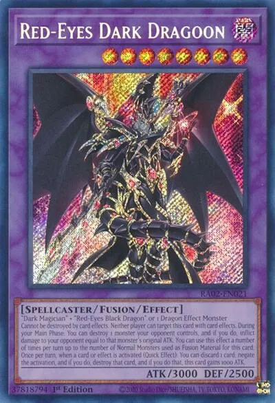 Red-Eyes Dark Dragoon - Secret Rare