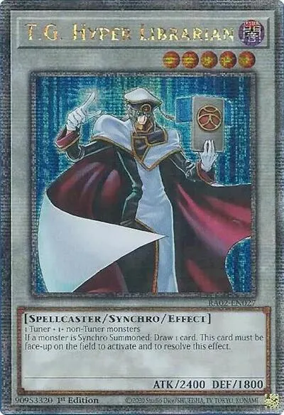 T.G. Hyper Librarian - Quarter Century Secret Rare