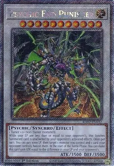 Psychic End Punisher - Platinum Secret Rare