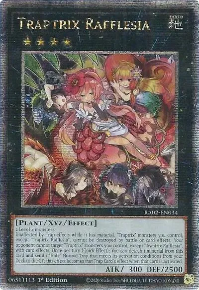 Traptrix Rafflesia - Quarter Century Secret Rare