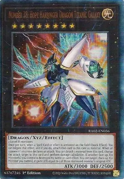 Number 38: Hope Harbinger Dragon Titanic Galaxy - Pur