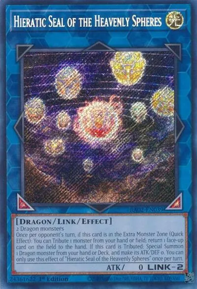 Hieratic Seal of the Heavenly Spheres - Secret Rare