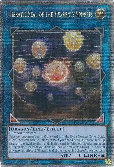 Hieratic Seal of the Heavenly Spheres - Quarter Century Secret Rare