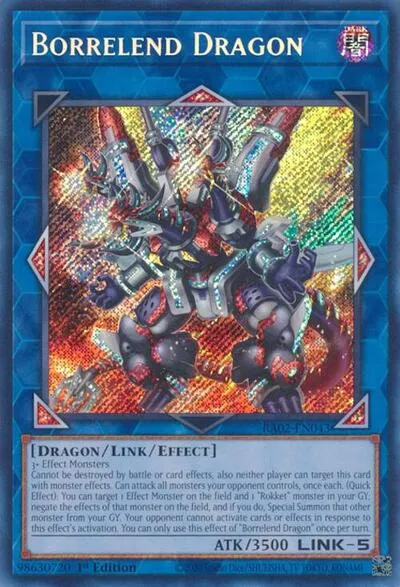 Borrelend Dragon - Secret Rare