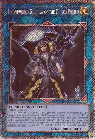 Underworld Goddess of the Closed World - Platinum Secret Rare