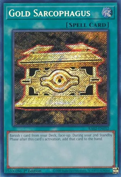 Gold Sarcophagus - Secret Rare