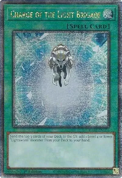 Charge of the Light Brigade - Quarter Century Secret Rare