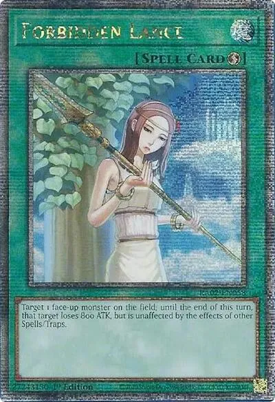 Forbidden Lance - Quarter Century Secret Rare
