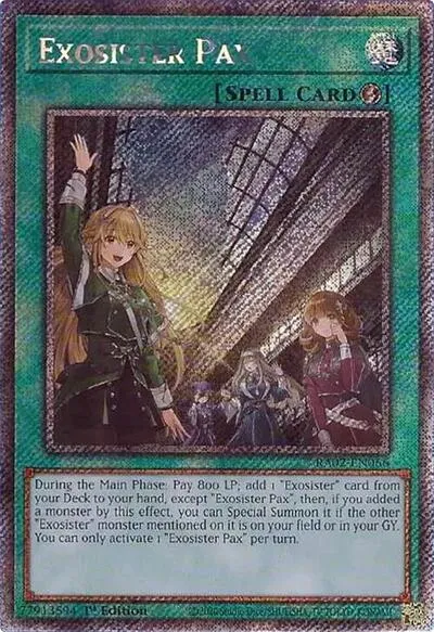 Exosister Pax - Platinum Secret Rare
