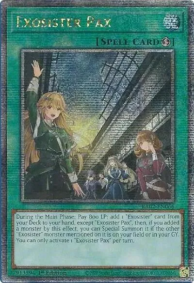 Exosister Pax - Quarter Century Secret Rare