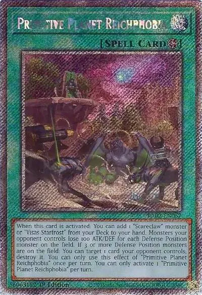 Primitive Planet Reichphobia - Platinum Secret Rare