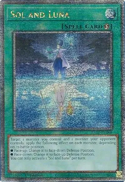 Sol and Luna - Quarter Century Secret Rare