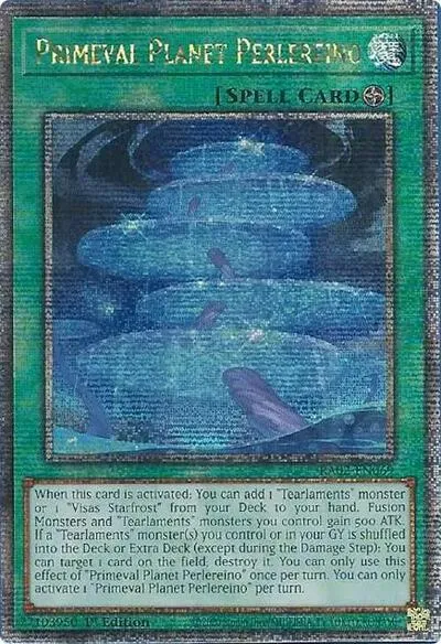 Primeval Planet Perlereino - Quarter Century Secret Rare