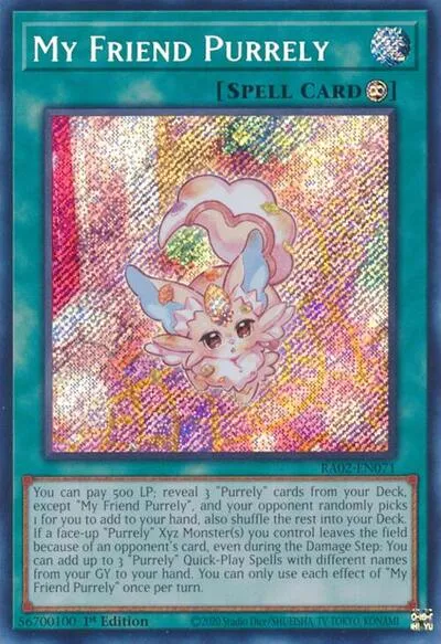 My Friend Purrely - Secret Rare
