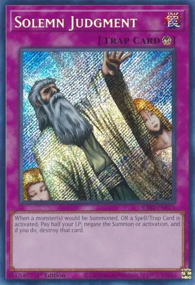 Solemn Judgment - Secret Rare