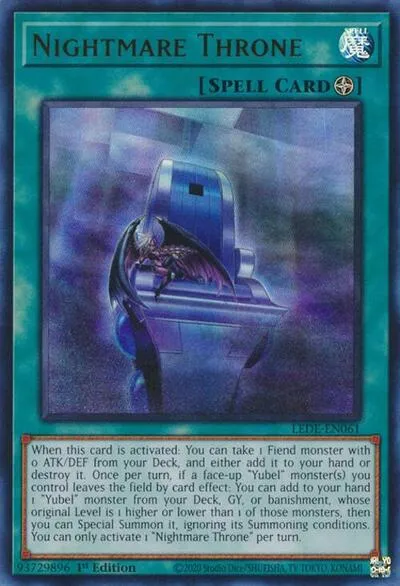 Nightmare Throne - 1st Edition