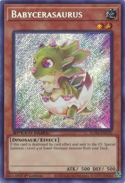 Babycerasaurus - Secret Rare