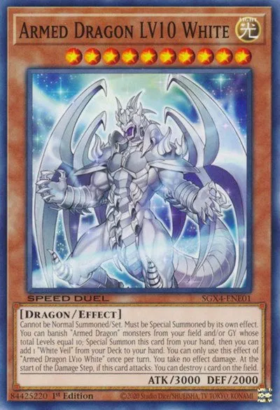 Armed Dragon LV10 White - 1st Edition