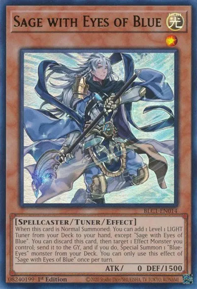 Sage with Eyes of Blue - 1st Edition