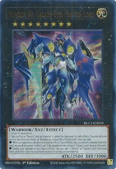 Number 90: Galaxy-Eyes Photon Lord - 1st Edition