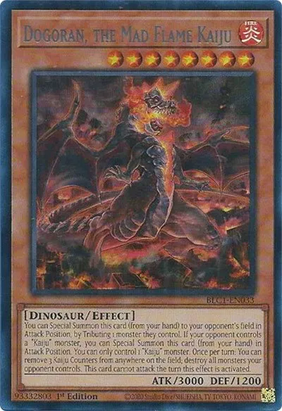 Dogoran, the Mad Flame Kaiju - Silver