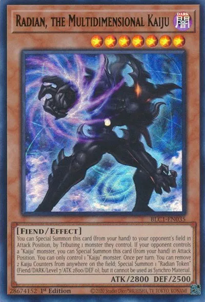 Radian, the Multidimensional Kaiju - 1st Edition
