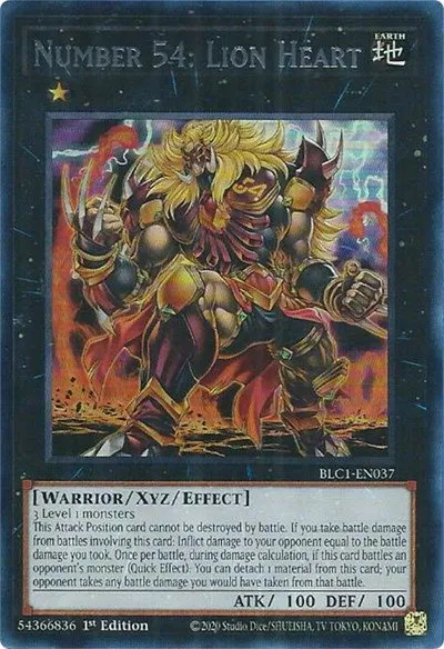 Number 54: Lion Heart - Silver