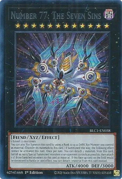 Number 77: The Seven Sins - Silver